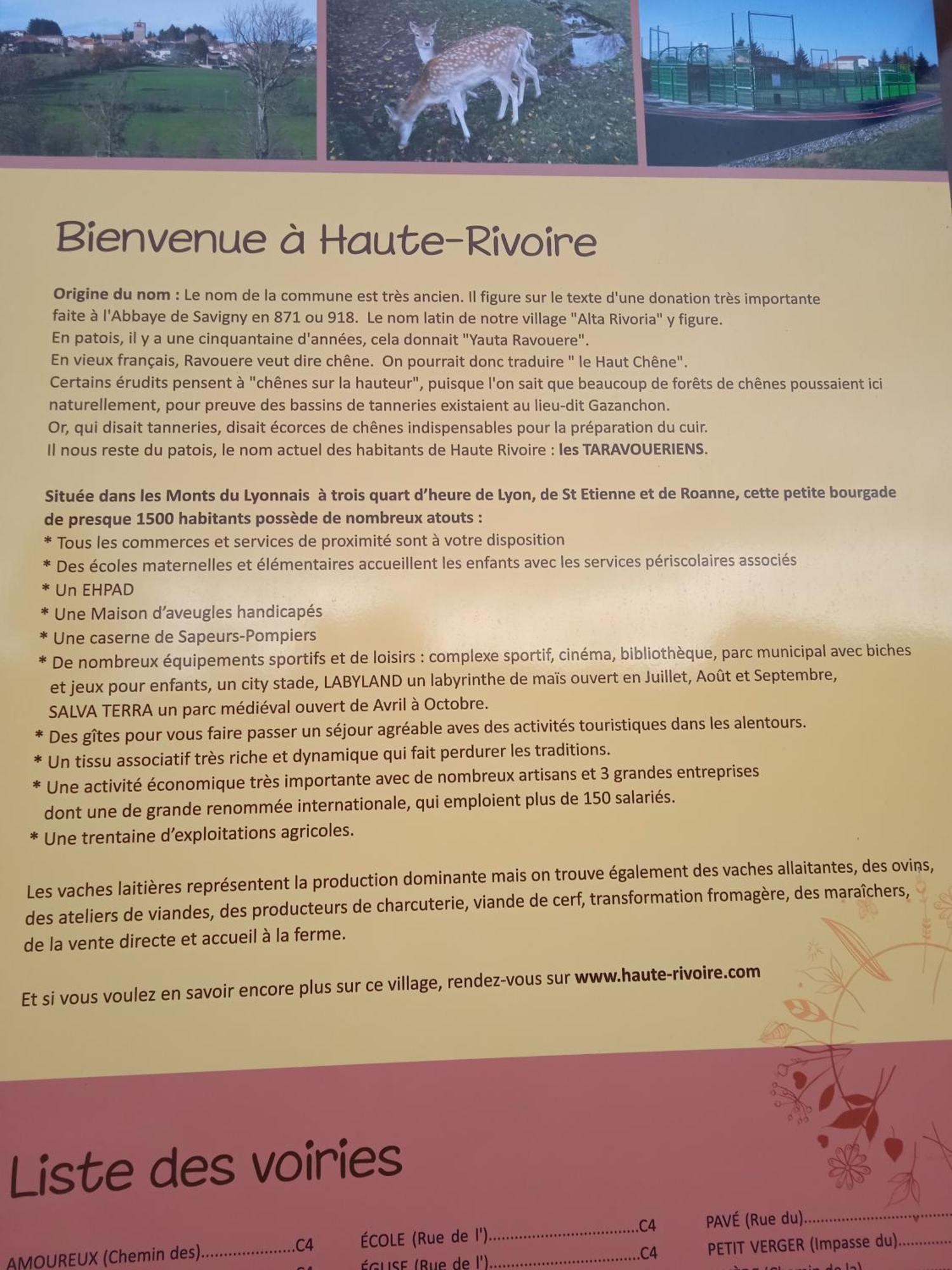 La Charmatiere Villa Haute-Rivoire Eksteriør billede